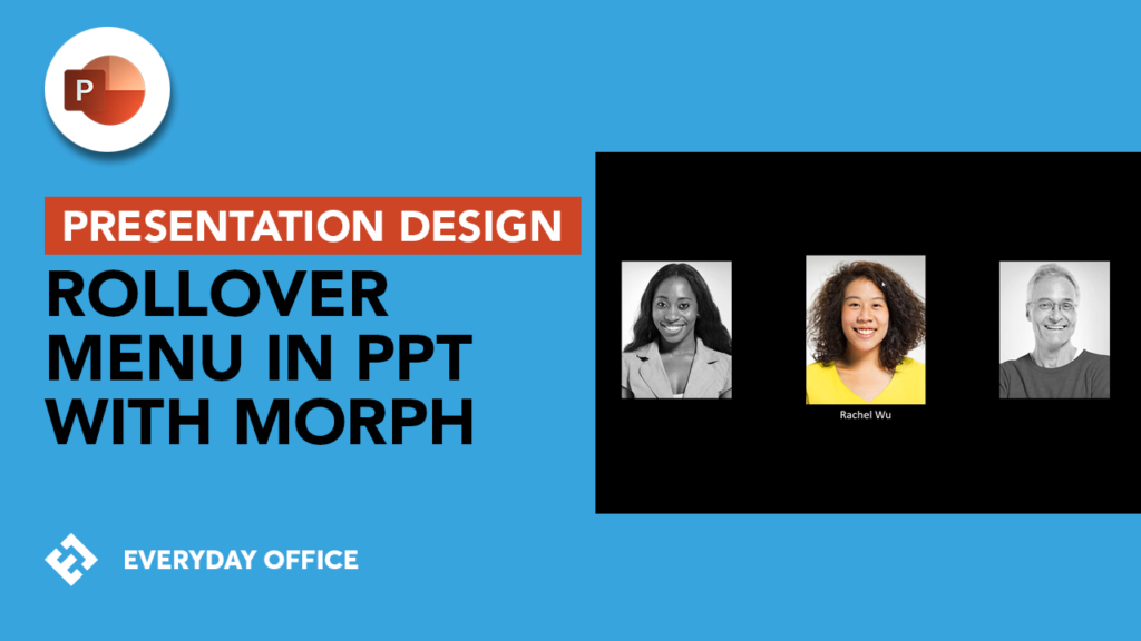 Creating a PowerPoint Rollover Menu with Morph