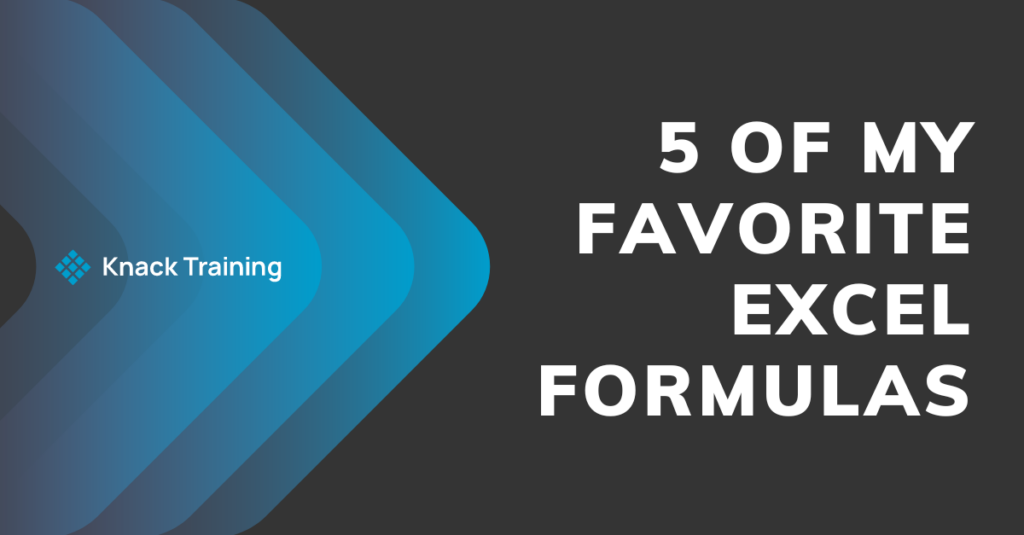 5 of My Favorite Formulas